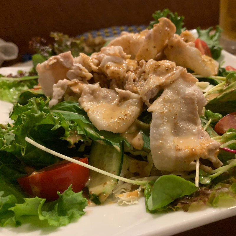 豚しゃぶサラダ(RinoBar リノバル)