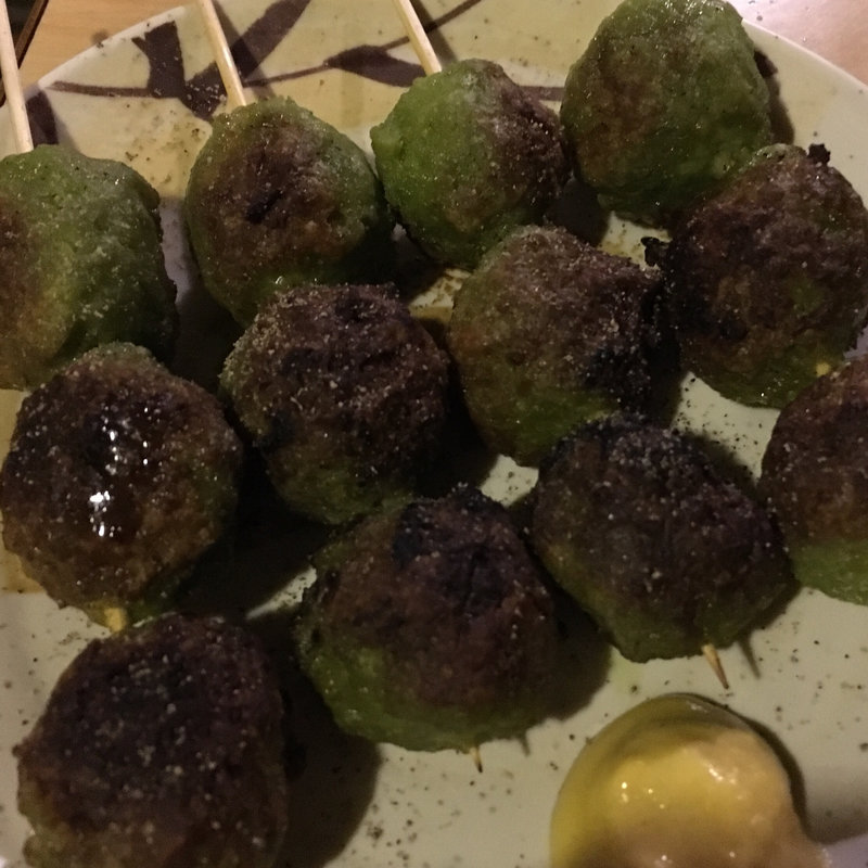 つくね(ニラ)(焼き鳥じゃんぼ)