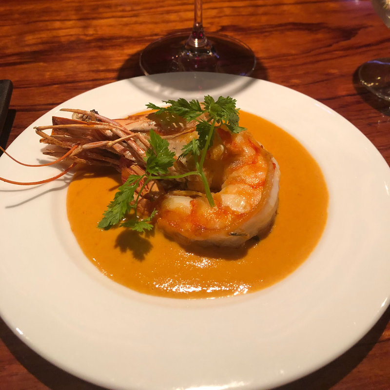 でっかい海老のソースアメリケーヌ(Jitan （ジタン）)