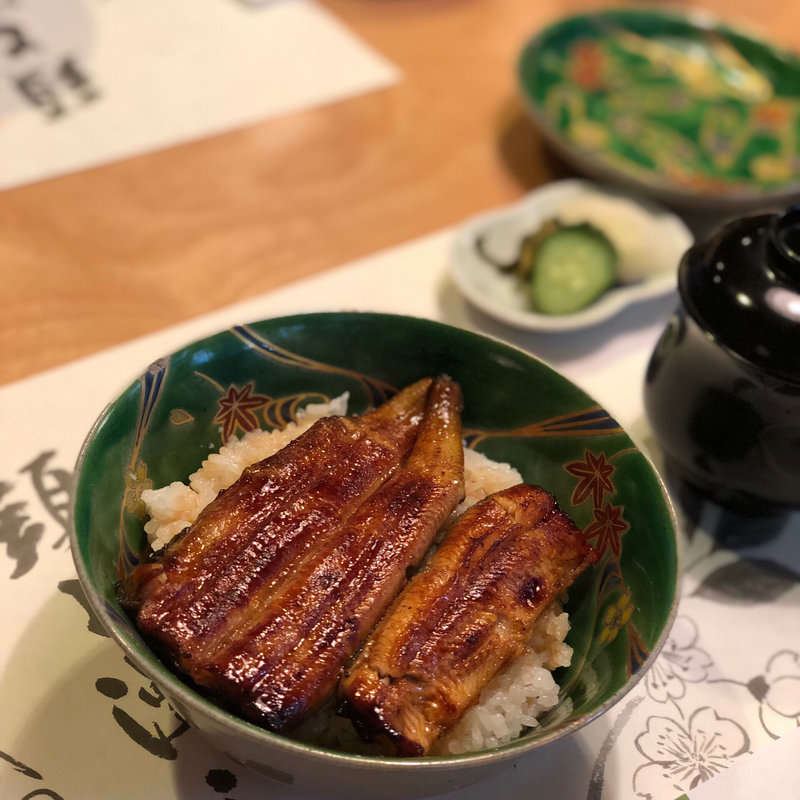 鰻丼(きも吸付)(龜屋)