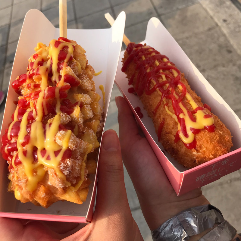 (明洞ホットドッグ)