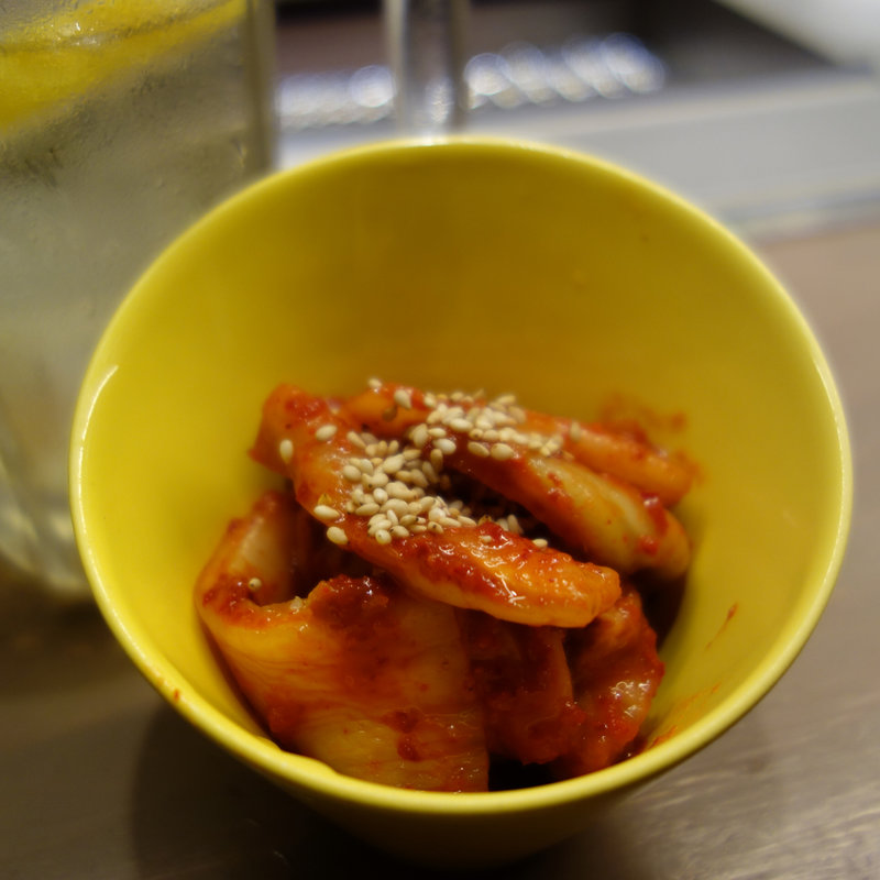 白菜キムチ(天神黒毛流 焼肉 参星(みつぼし))