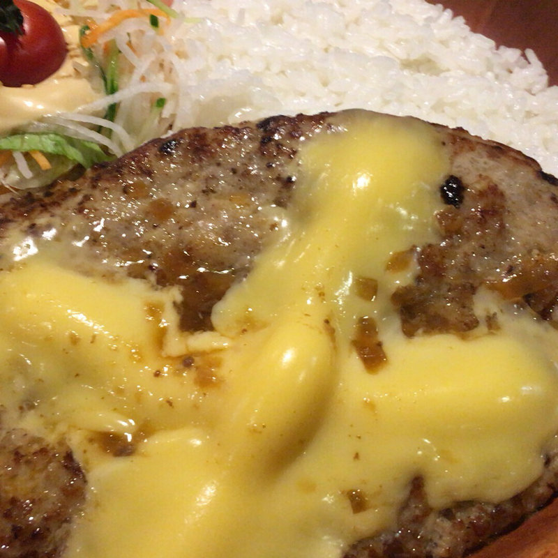 チーズハンバーグディッシュ(びっくりドンキー 瀬戸店)