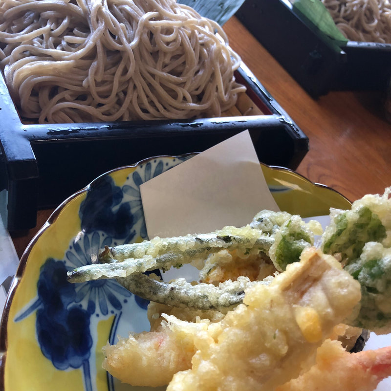 天ざる蕎麦(瀧不動生そば )