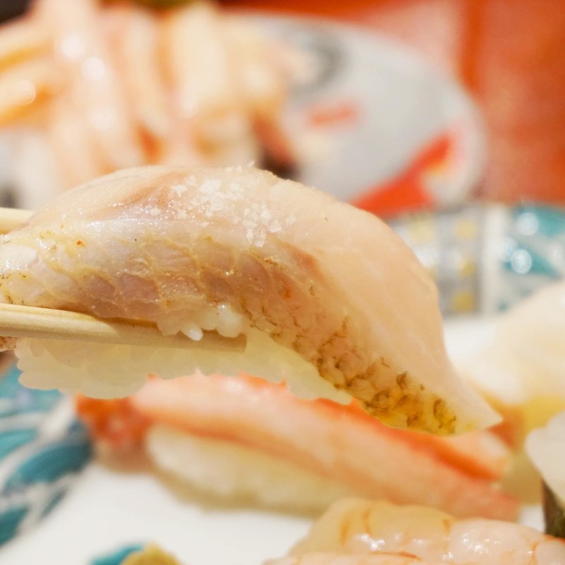 加賀百万石握り(金沢まいもん寿司 マークイズ福岡ももち)