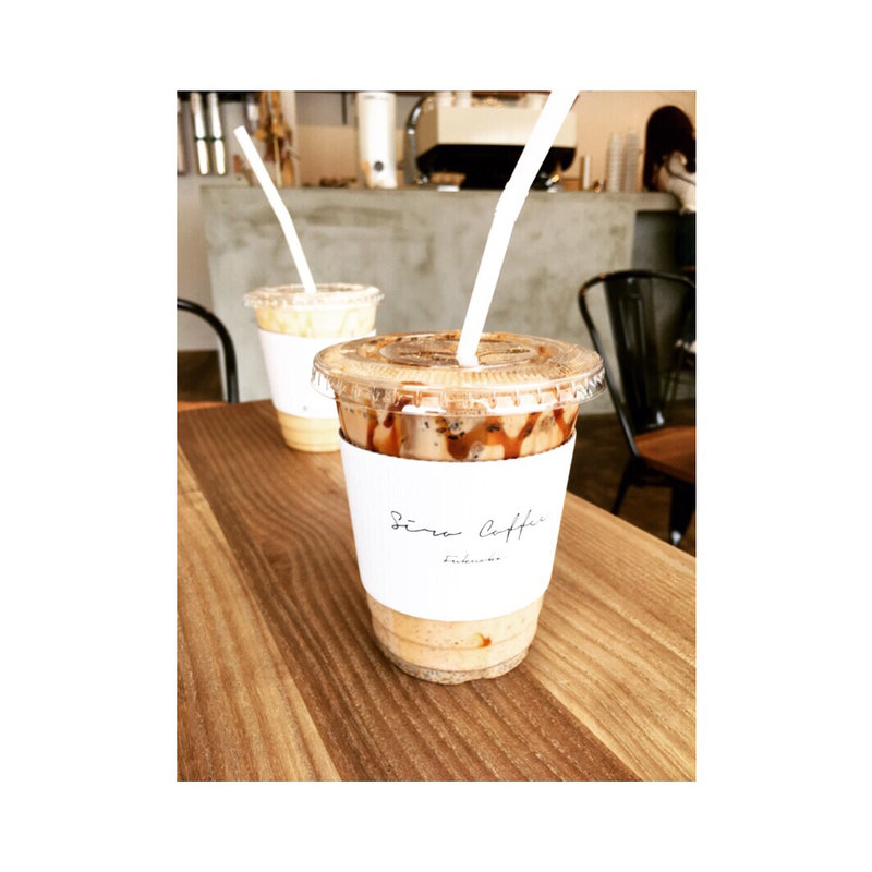 塩きなこシェイク 黒みつかけ(Siro Coffee(シロコーヒー))