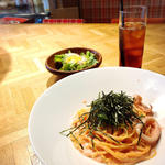 イカの濃厚たらこスパゲティ(スパゲティ そら)