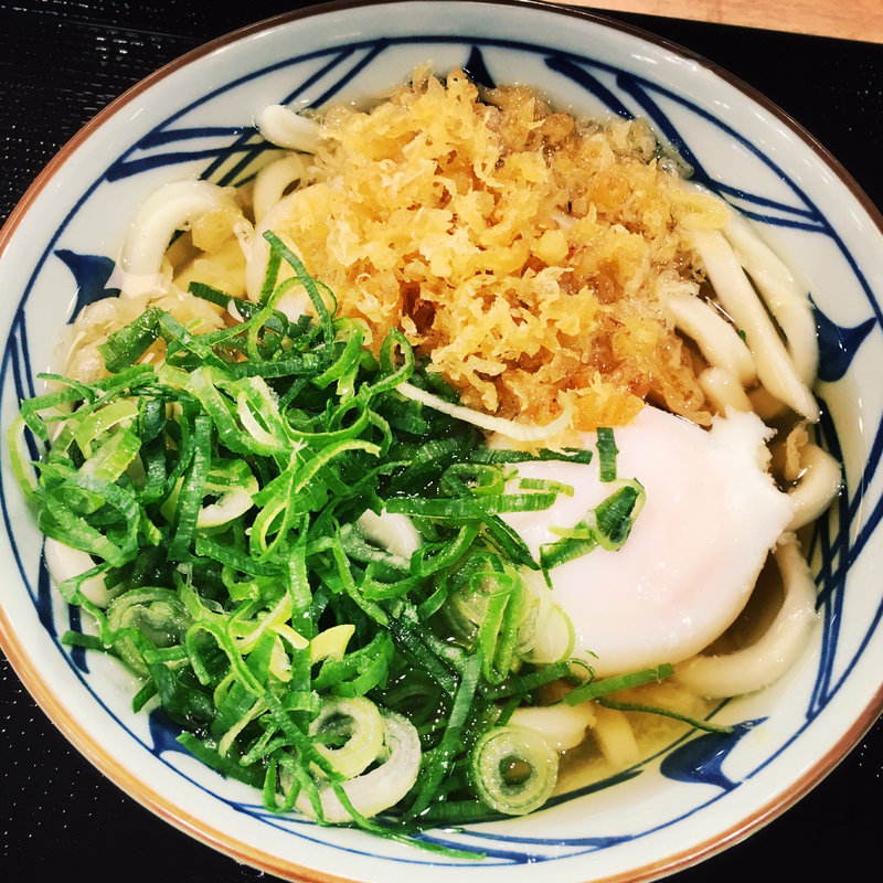 かけうどん(丸亀製麺MARK IS 福岡ももち)