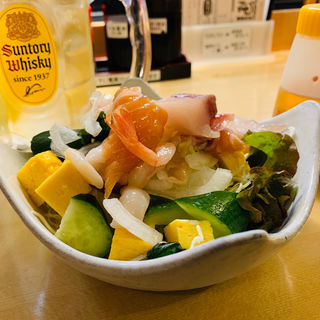海鮮サラダ(寿司居酒屋や台ずし  御器所町店)