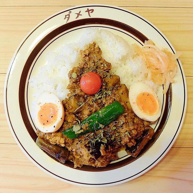 トリプルキーマ（＋ナス＋たまご）(ダメヤ )