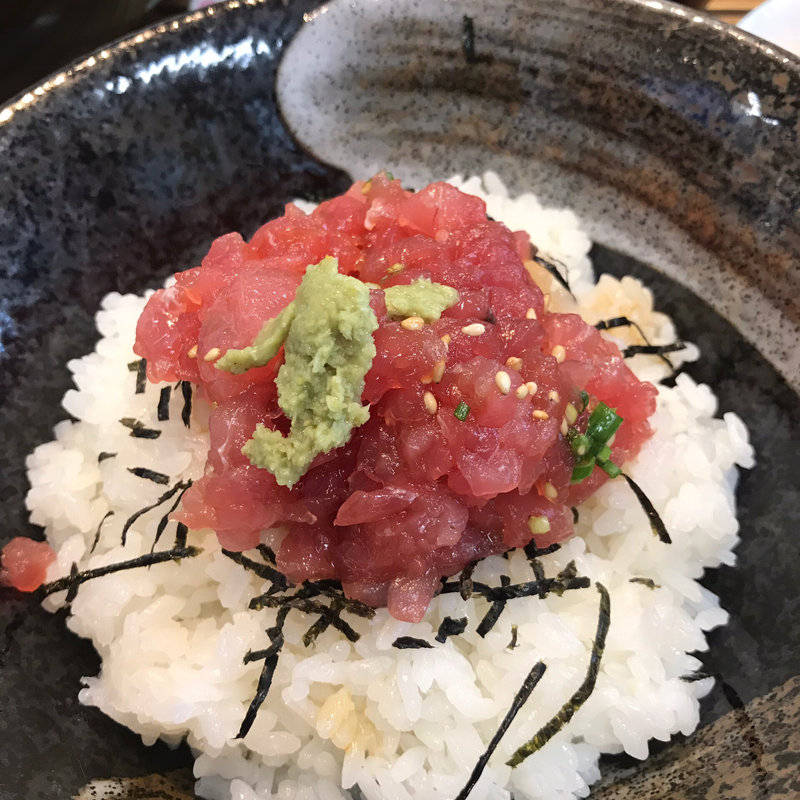 ねぎとろ丼(シーフードレストラン海の駅)