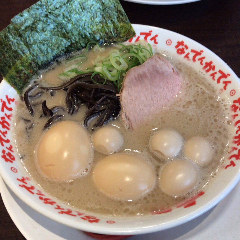 たまごバカラーメン(なんでんかんでん高円寺復活店)