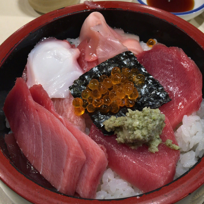 中トロ鉄火丼頭でっかち(おやじ)
