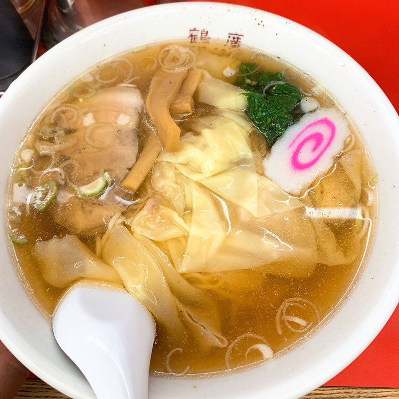 ワンタンメン(中華料理 鶴廣)