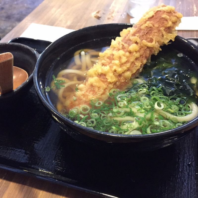 ちくわ天うどん(うどん家あぶく )