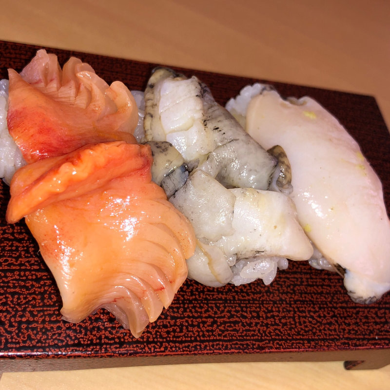 貝3点盛り(山傳丸　 篠崎店 )