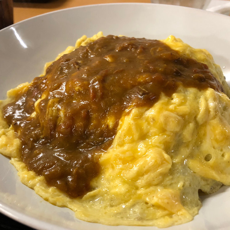 オムライス(タケシタベーカリー 喫茶部)