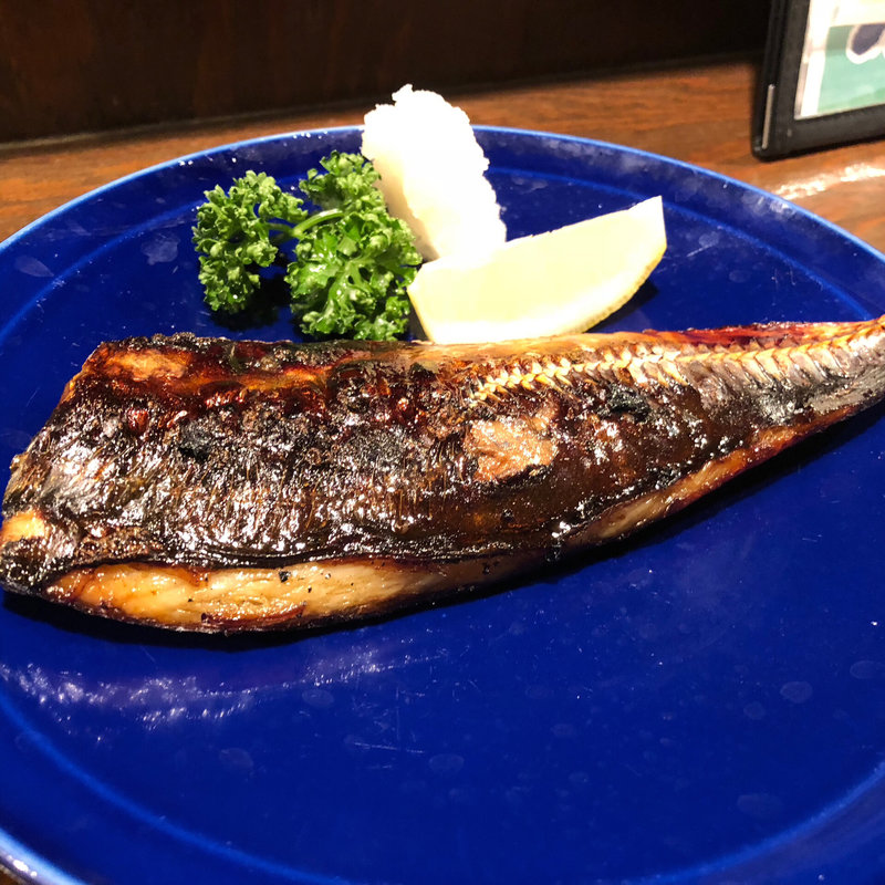 サバの塩焼き(居食遊間 木四季 （こしき）)