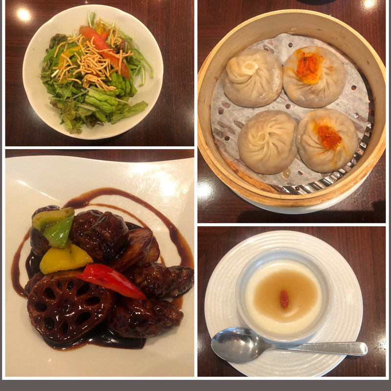 鎮江黒酢の酢豚セット(ジョーズ シャンハイ ニューヨークグランフロント大阪店 （JOE'S SHANGHAI NEWYORK）)