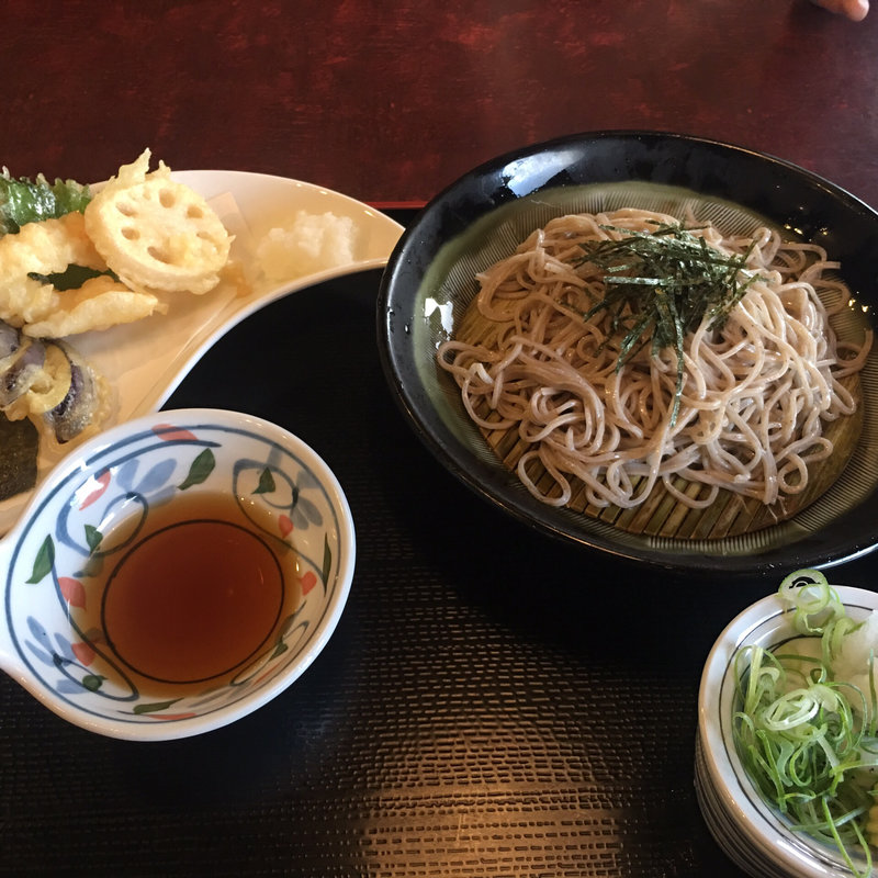 天ざるセット(玉子焼 お出汁 ひまわり枚方店)