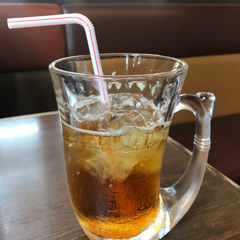 森のアップルソーダ  ランチタイムセット(びっくりドンキー 高槻店)