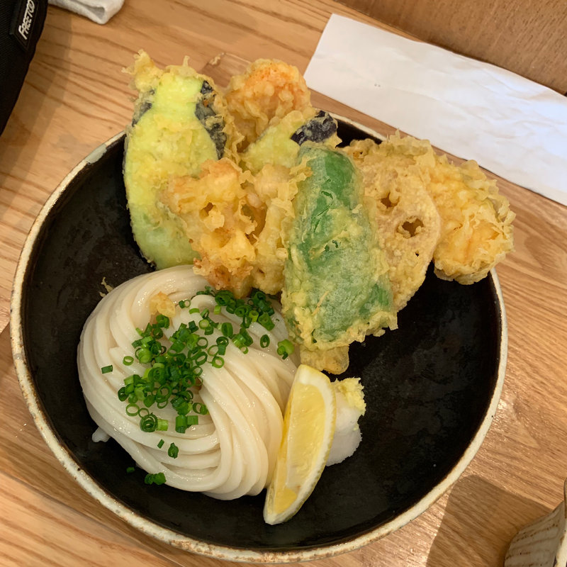 野菜天ぶっかけ(うどん日和)