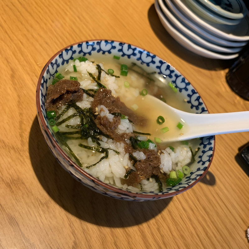 牛タンの佃煮茶漬け(さんじ)