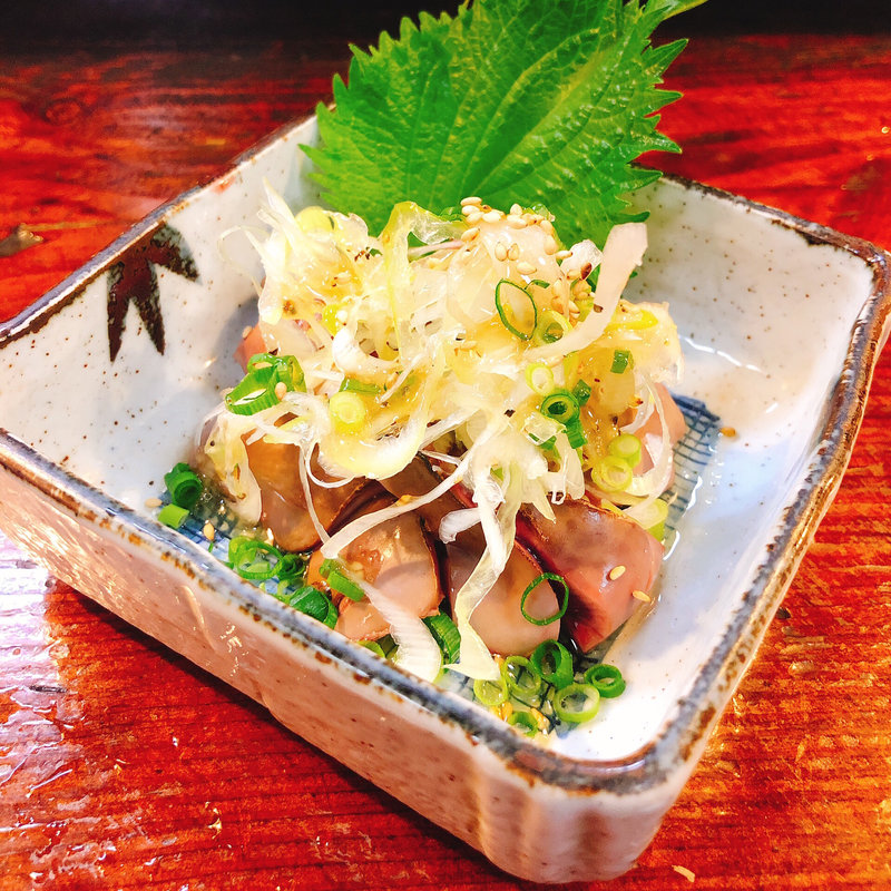 白レバー炙り(串小屋)