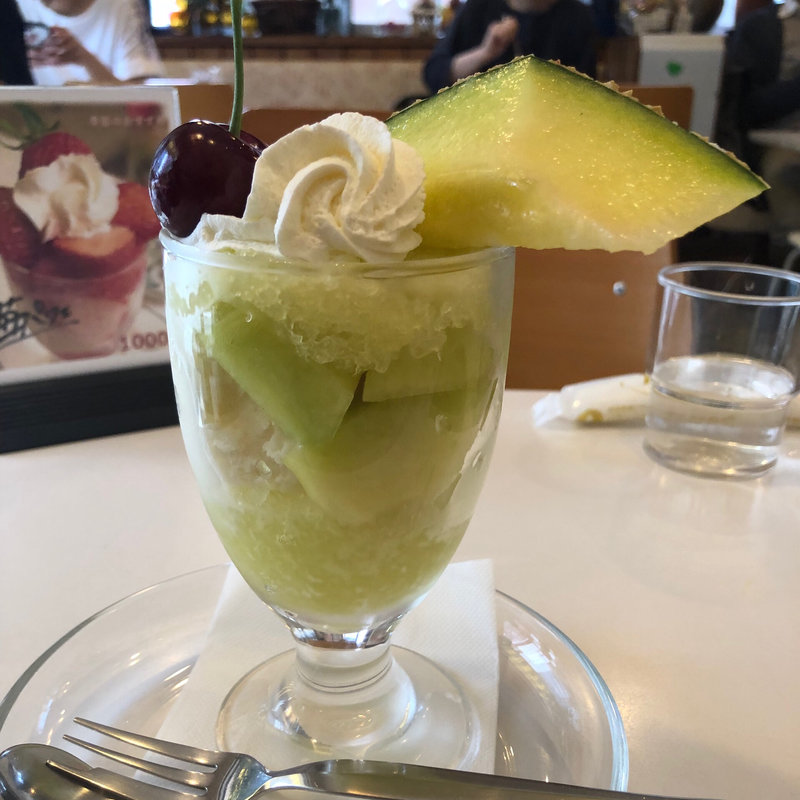 メロンパフェ(フルーツパーラーフクナガ )