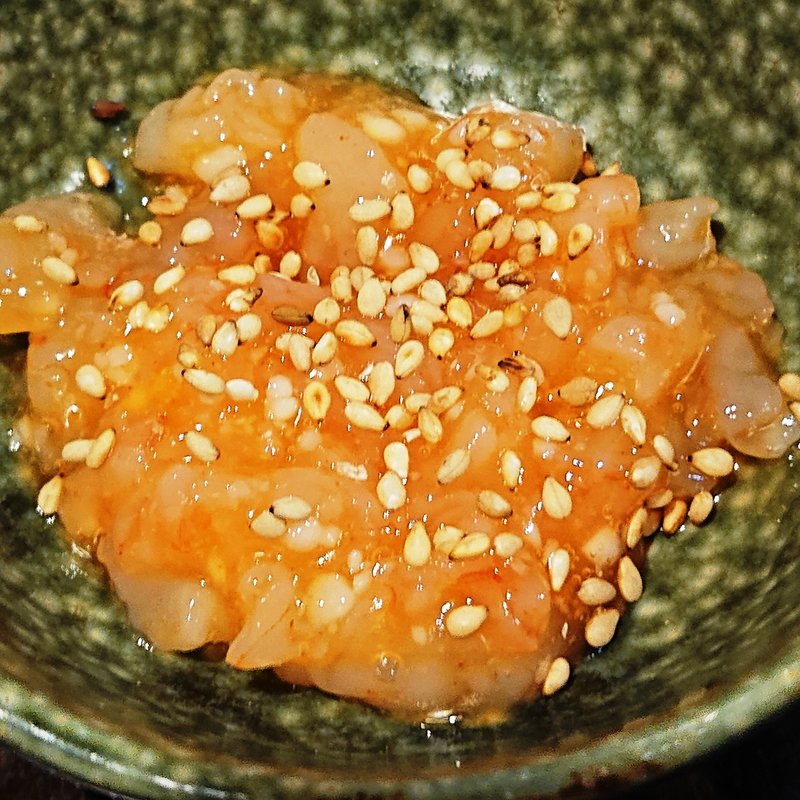 海老の麹漬け(バル・エビータ)