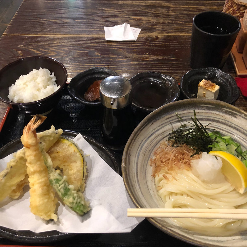満天セット 生醤油のおうどん(饂の神 （三代目辨慶）)