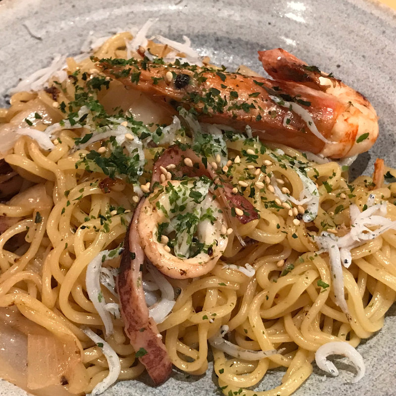 海鮮塩焼そば(笑笑 半蔵門駅前店-)