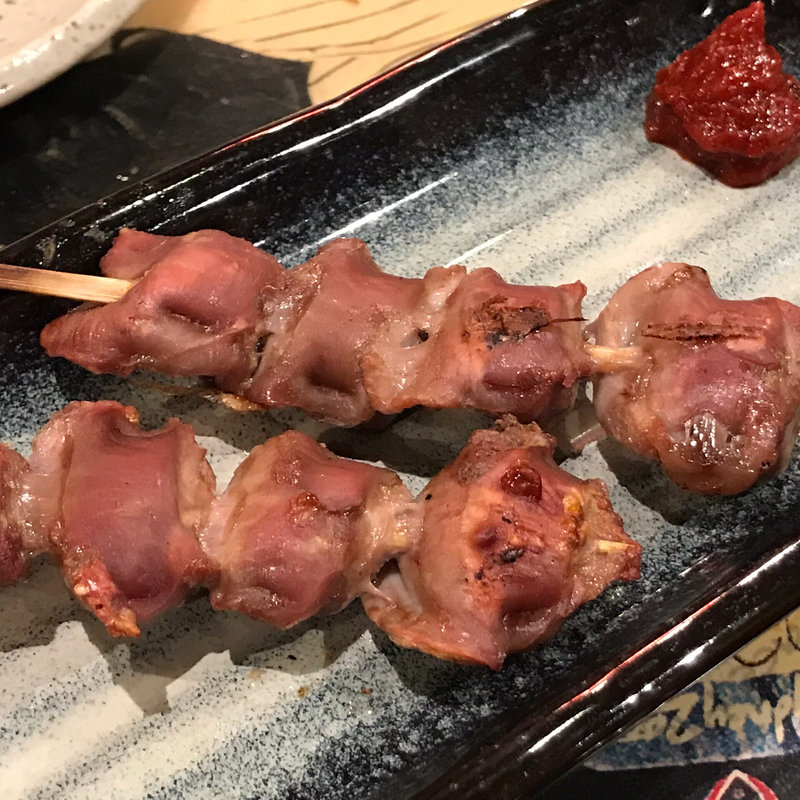 砂肝串(笑笑 半蔵門駅前店-)