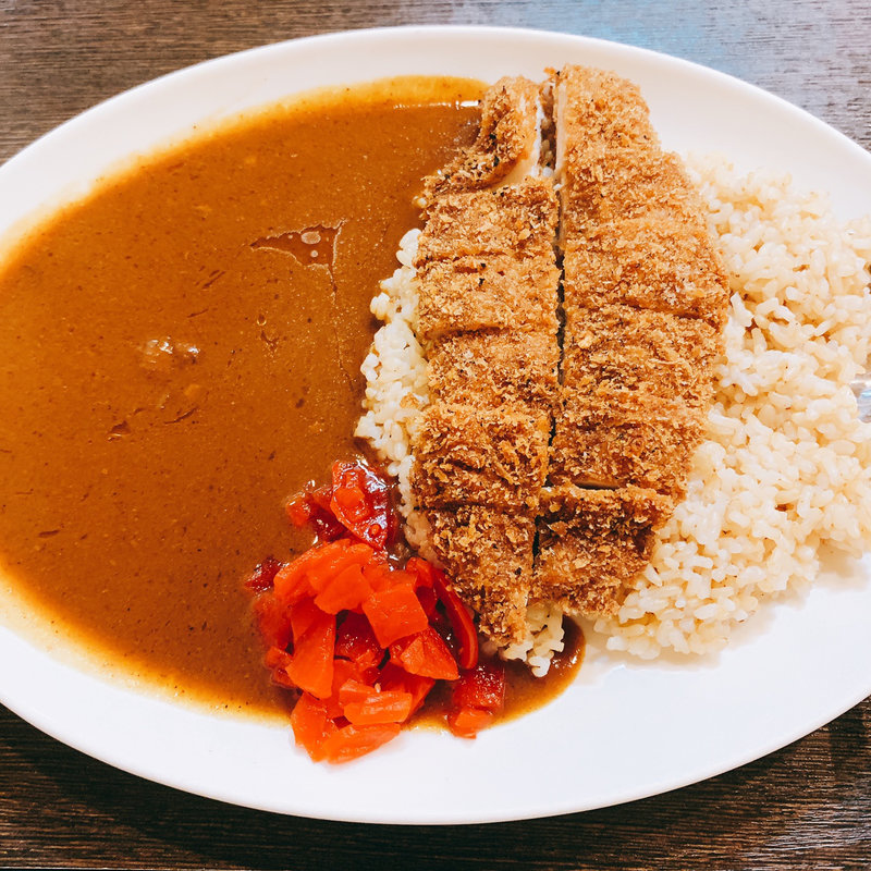 チキンカツカレー(心斎橋MADRAS５)