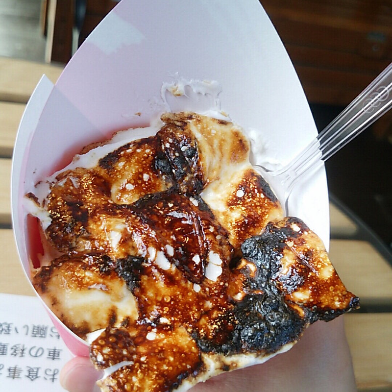 メープルバターカスタードブリュレ(Crepe chopper)