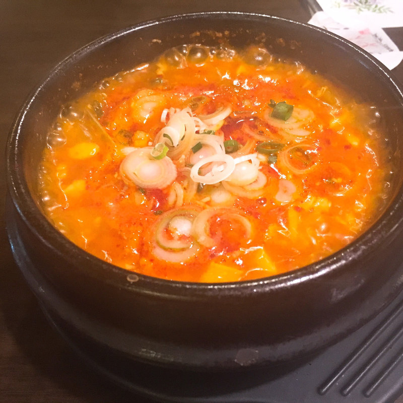 スンドゥブチゲ(百濟 仲田本店)