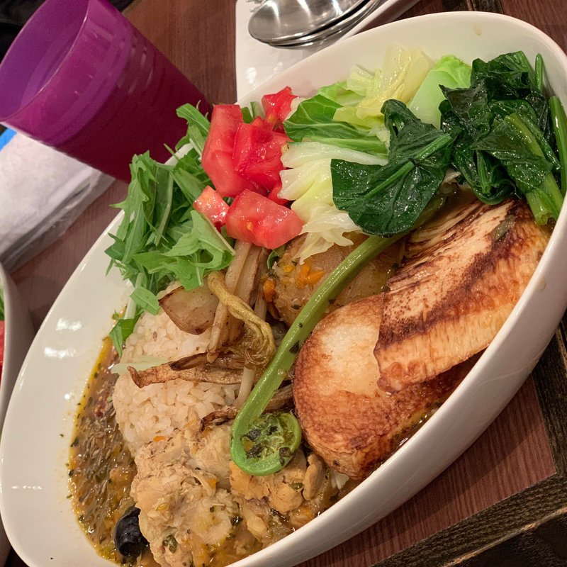 はるかなるカレー（季節の野菜と手羽元入り）(はるかなるカレー)