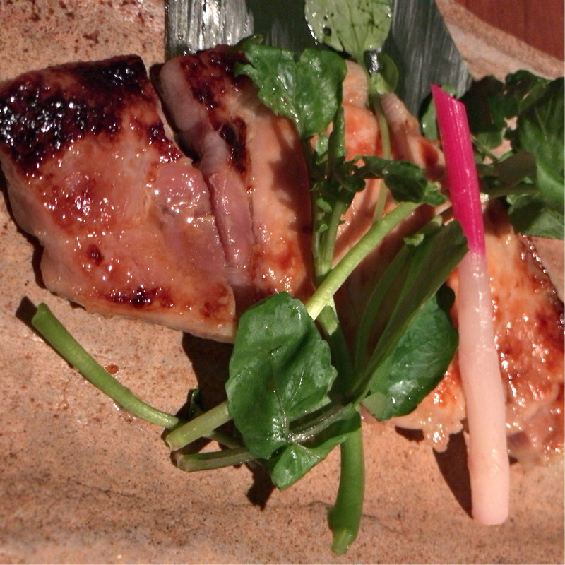 霧島豚の西京味噌焼き(創作和食と美酒 うのさと 渋谷)