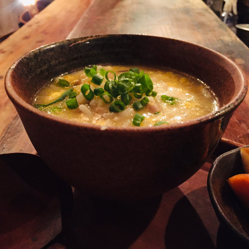 鶏雑炊(とりんちゅう（鳥人） )