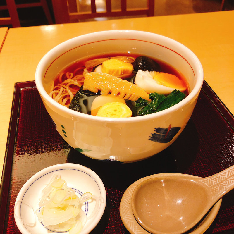 五目蕎麦(永坂更科 布屋太兵衛 札幌大丸店)