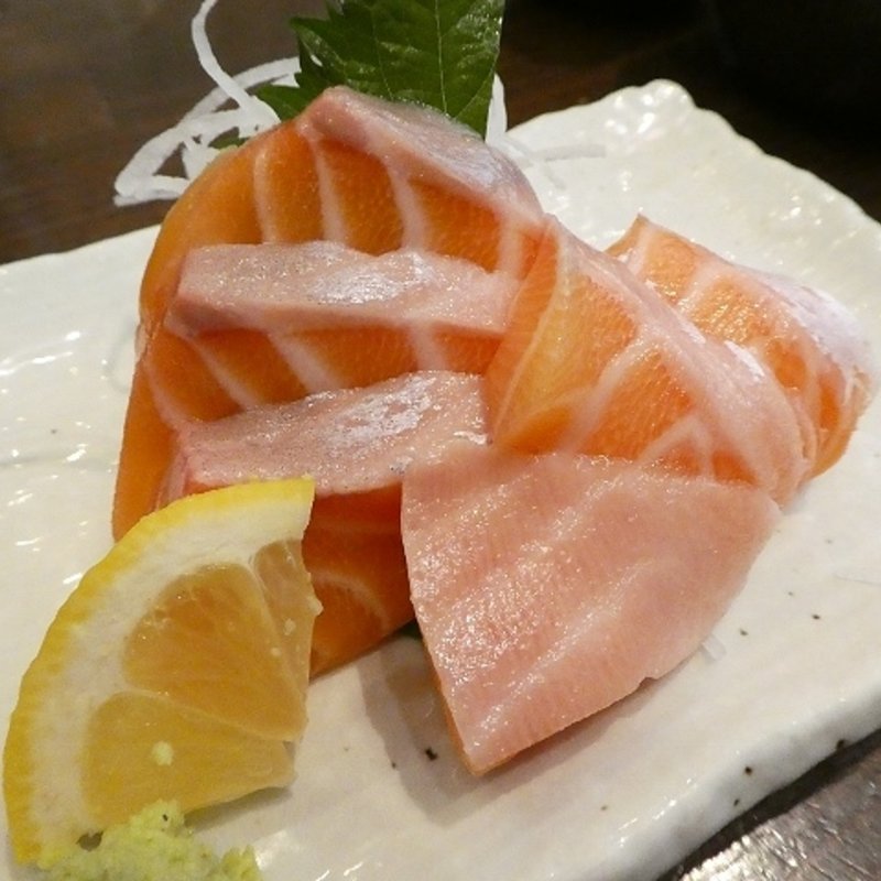 トロサーモン刺(明石八 江坂店)