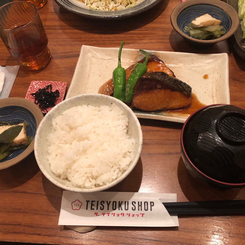 鰤の照り焼き定食(Brooklyn Pancake House)