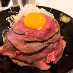 ローストビーフ丼並盛(the 肉丼の店 蒲田店)