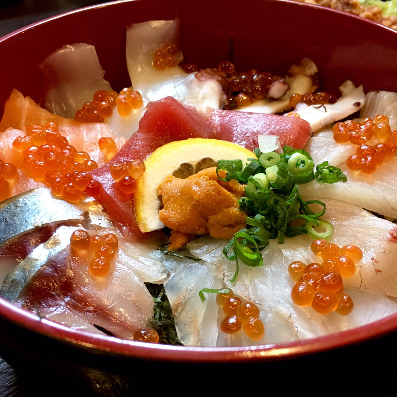 海鮮丼定食（ランチ）(旬味旬菜 大和)