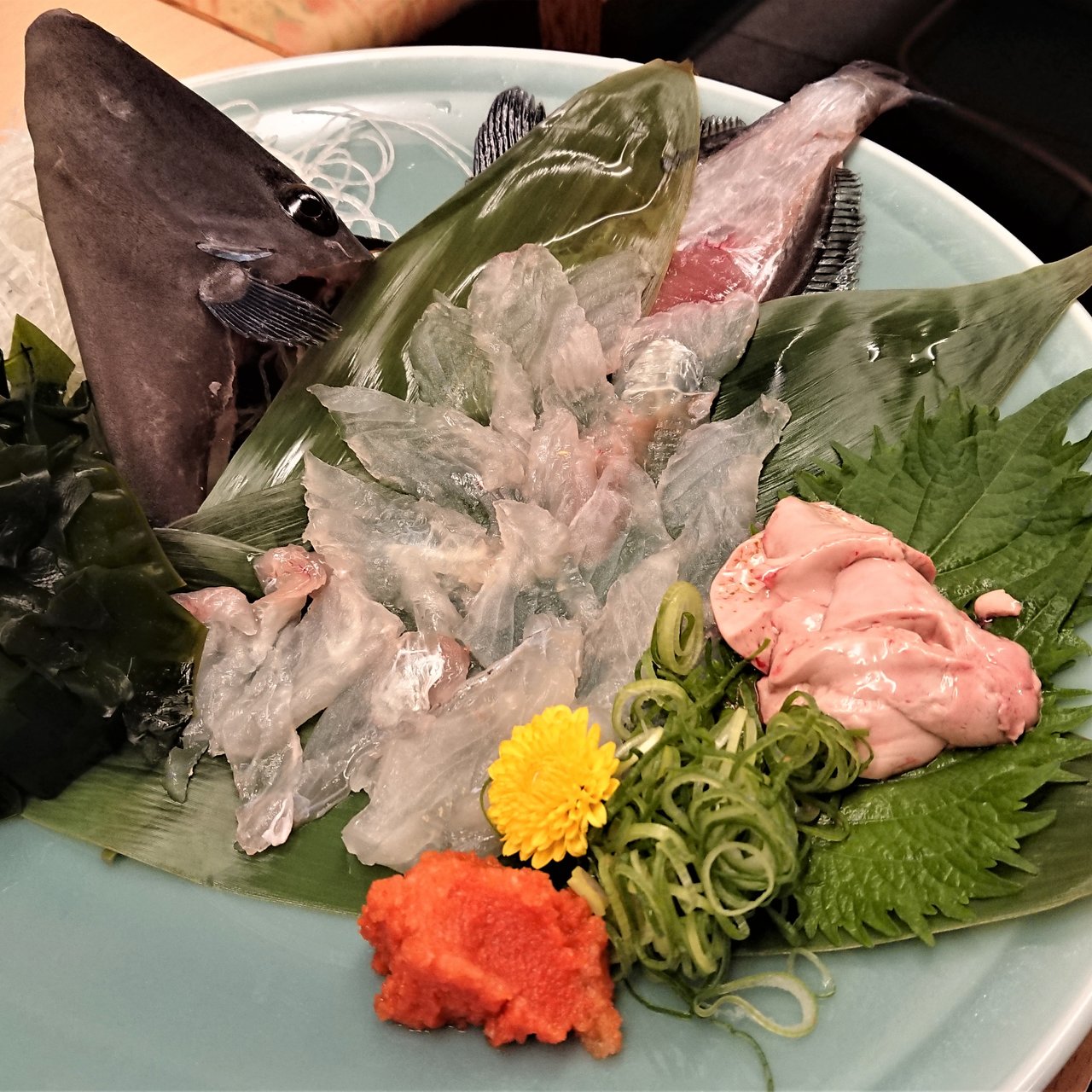 カワハギ薄造り(魚市)の口コミ一覧 | No.1のメニューが見つかる外食