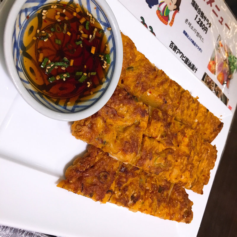 キムチチヂミ(百濟 仲田本店)