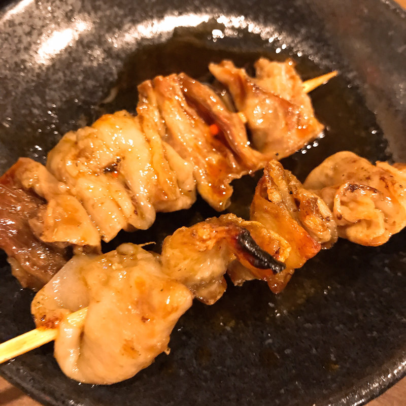 牛すじ(元祖やきとり家美濃路 栄店)