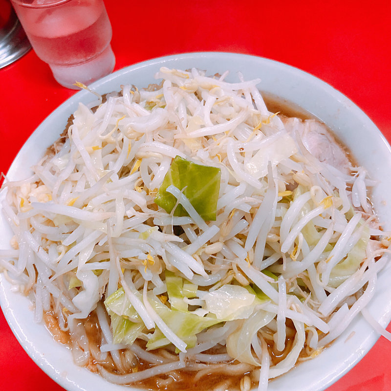 小ラーメン 野菜にんにくアブラ(ラーメン二郎 松戸駅前店 （らーめんじろう）)