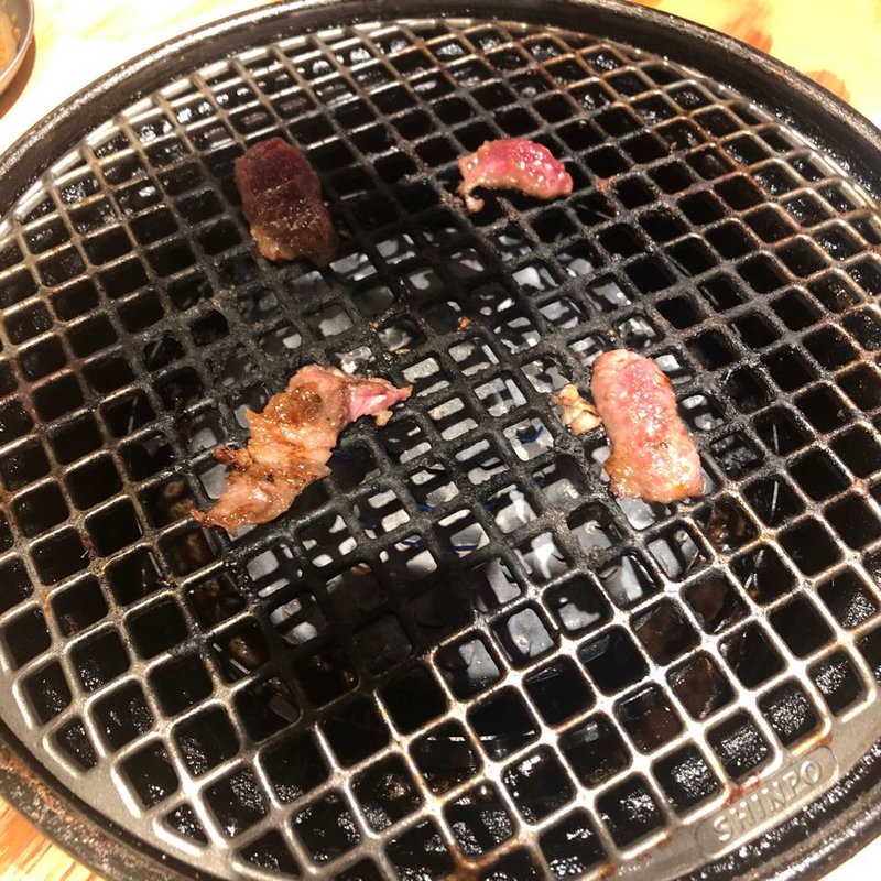 ハラミ(大衆焼肉ホルモン大松)