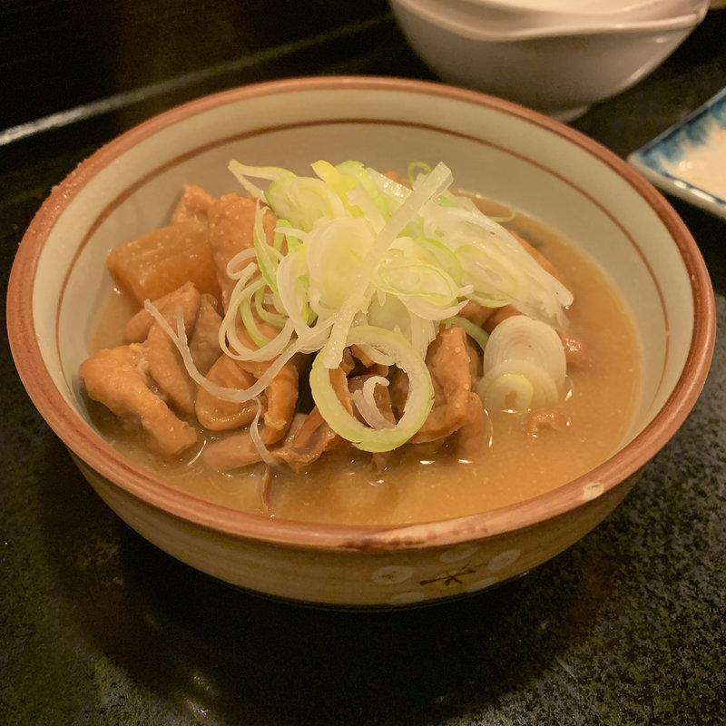 モツ煮(居酒屋 三貴)